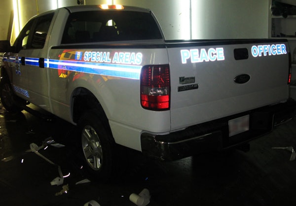 Special Areas Peace Officer Vehicle Graphics AmourBliss